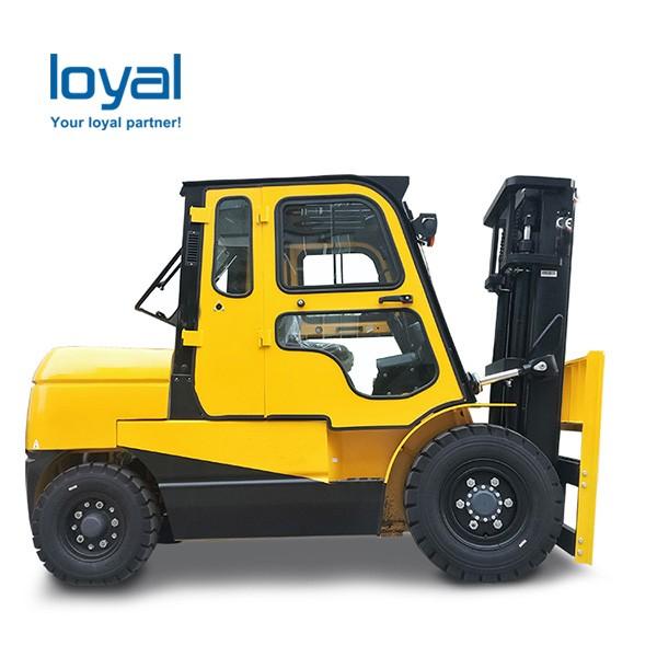 Feeler 3ton Rough Terrain Diesel Forklift with High Quality