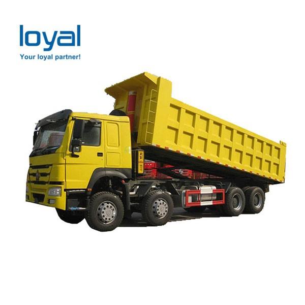 Good Condition Used HOWO Dump Truck Tipping 12 Wheels Tires Second Hand Tipper Dumper Dumping Truck with Low Price for Africa
